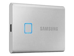 Твердотельный накопитель Samsung External SSD 2Tb T7 Touch PCIe USB3.2/Type-C Silver MU-PC2T0S/WW (726203)