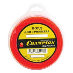 Леска для садовых триммеров CHAMPION C7007, 3мм, 25м (1373317)