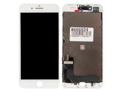 Дисплей RocknParts для APPLE iPhone 8 Plus в сборе с тачскрином White 666924 (733785)