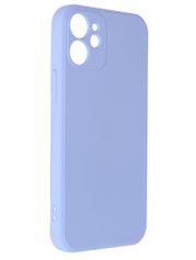 Чехол Pero для APPLE iPhone 12 mini Liquid Silicone Light Blue PCLS-0024-LB (854467)