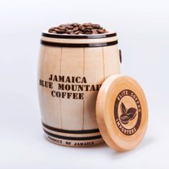 кофе Ямайка Блю Маунтин в деревянном бочонке, 100%, 150 гр. (4629734226919424)