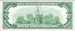Качественные копии банкнот США c В/З сувенирные 100$ - доллары старого образца. пачка - 20 штук !!!  