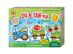 Настольная игра Русский Стиль Считай-ка. Овощи 03270 (532509)