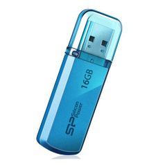 Флешка USB SILICON POWER Helios 101 16Гб, USB2.0, синий [sp016gbuf2101v1b] (648647)