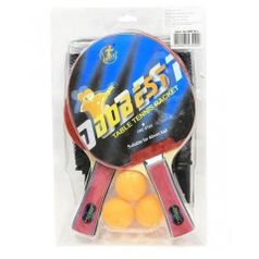 Набор для настольного тенниса DOBEST BR18 1 звезда (2 ракетки + 3 мяча + сетка + крепеж) (1104455)