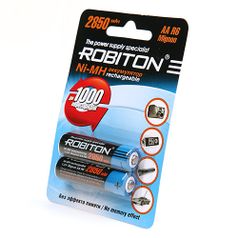 Аккумулятор AA - Robiton 2850 mAh Ni-MH (2 штуки) 10203 (30481)