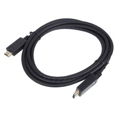 Кабель 1.2v, DisplayPort (m) - HDMI (m), GOLD , 3м, черный (1147303)