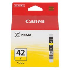 Картридж Canon CLI-42Y, желтый / 6387B001 (806129)