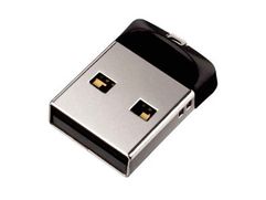 USB Flash Drive 64Gb - SanDisk Cruzer Fit USB 2.0 Black SDCZ33-064G-G35 (660196)