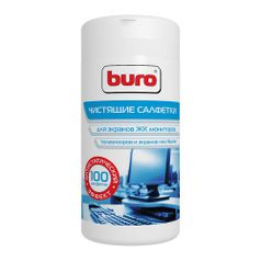 Влажные салфетки Buro BU-Tscreen, 100 шт (туба) (817439)