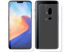 Гидрогелевая пленка LuxCase для OnePlus 6 0.14mm Front and Back Matte 86358 (860896)