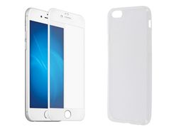 Аксессуар Защитное стекло + накладка Innovation для APPLE iPhone 6 Plus / 6S Plus 5D Lux White 11699 (562878)