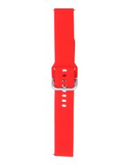 Аксессуар Универсальный ремешок Red Line 20mm Silicone Red УТ000025251 (848279)