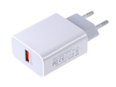 Зарядное устройство Media Gadget HPS-QCX USB 3.1A Quick Charge 3.0 White MGHPSQCXWT (838184)