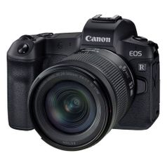 Фотоаппарат Canon EOS R kit ( RF 24-105 mm F4-7.1 IS STM), черный [3075c033] (1432895)
