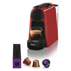 Капсульная кофеварка DELONGHI Nespresso Essenza mini Bundle EN85.R, 1260Вт, цвет: красный [0132191648] (1127004)