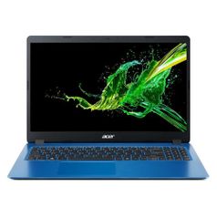 Ноутбук ACER Aspire A315-54K-33LF, 15.6", Intel Core i3 7020U 2.3ГГц, 8Гб, 1000Гб, Intel HD Graphics 620, Linux, NX.HFYER.012, синий (1160911)