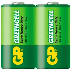 Батарейка C - GP R14 Greencell 14G-2S2 (515772)