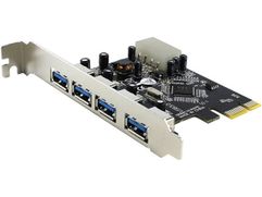 Контроллер Orient VA-3U4PE PCI-Ex - 4ext x USB 3.0 oem 29834 (734260)