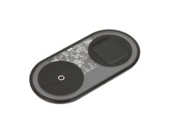 Зарядное устройство Baseus Simple 2in1 Wireless Charger 18W Max For Phones + Pods Transparent WXJK-A01 (679717)