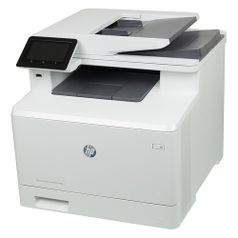 МФУ лазерный HP Color LaserJet Pro M477fnw, A4, цветной, лазерный, белый [cf377a] (327178)