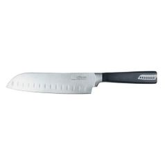 Нож кухонный Rondell 0687-RD-01 стальной лезв.178мм черный (1118508)