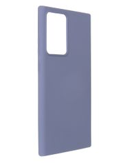 Чехол Pero для Samsung Note 20 Ultra Liquid Silicone Grey PCLS-0041-GR (854655)