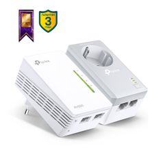 Сетевой адаптер PowerLine/WiFi TP-LINK TL-WPA4226KIT Ethernet, 2 шт. (1084957)