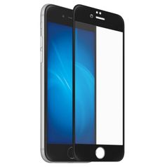 Закаленное стекло DF для iPhone 7 / 8 Full Screen 3D Black iColor-11 (457972)