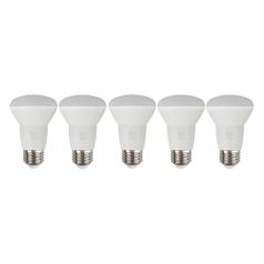 Упаковка ламп LED Эра E27, рефлектор, 8Вт, 4000К, белый нейтральный, ECO LED R63-8W-840-E27, 5 шт. [б0020636] (1419574)