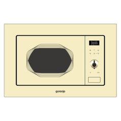 Микроволновая Печь Gorenje BM201INI 20л. 800Вт слоновая кость (встраиваемая) (391792)