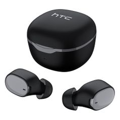 Гарнитура HTC True Wireless Earbuds, Bluetooth, вкладыши, черный (1413508)