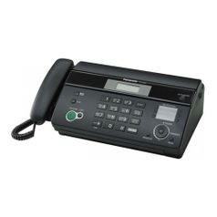 Факс PANASONIC KX-FT982RU-B, на термобумаге, черный (502305)