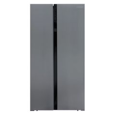Холодильник SHIVAKI SBS-574DNFX, двухкамерный, нержавеющая сталь (1141843)
