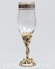 Подарочный бокал для шампанского "Лоза винограда" на 1 персону (художественное литье) (122736)