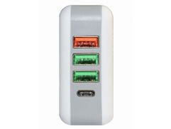 Зарядное устройство Palmexx Qualcomm Quick Charge 3.0 3xUSB+TypeC PX/PA-USB-QuickCH-4USB (585155)
