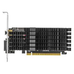 Видеокарта GIGABYTE nVidia GeForce GT 710 , GV-N710D5SL-2GL, 2Гб, GDDR5, Low Profile, Ret (1004968)
