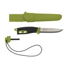Нож Morakniv Companion Spark (13570) стальной лезв.104мм черный/зеленый (1376765)