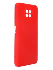 Чехол Krutoff для Xiaomi Redmi Note 9T Silicone Case Red 12866 (846983)