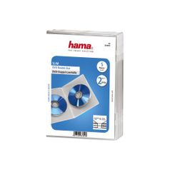 Коробка HAMA H-83892 Slim Case, 5шт., прозрачный, для 2 дисков [00083892] (825901)