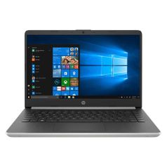 Ноутбук HP 14s-dq0003ur, 14", IPS, Intel Core i3 7020U 2.3ГГц, 4Гб, 128Гб SSD, Intel HD Graphics 620, Windows 10, 7DZ13EA, серебристый (1153369)