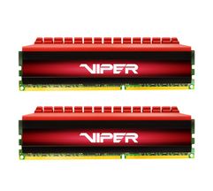 Модуль памяти Patriot Memory Viper DDR4 DIMM 3000MHz PC4-24000 - 8Gb KIT (2x4Gb) PV48G300C6K Red (370186)