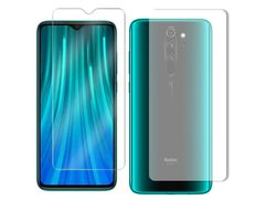 Гидрогелевая пленка LuxCase для Xiaomi Redmi Note 8 Pro Front and Back 0.14mm Transparent 86096 (850230)