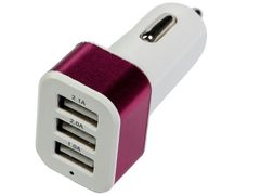 Зарядное устройство Torso 3 USB 1.0 Ах2 и 2.1 А 2702530 (548363)