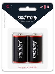 Батарейка C - SmartBuy R14 SBBZ-C02B (2 штуки) (680572)