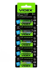 Батарейка A27 - Videx 12V 5BL (5 штук) VID-A27 (847052)