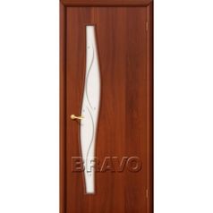 Дверь межкомнатная ламинированная 6Ф Л-11 (ИталОрех) Series (20596)