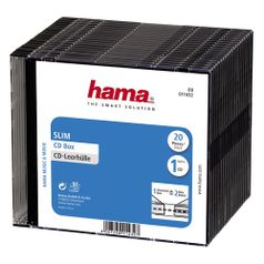 Коробка HAMA H-11432 Slim Box, 20 [00011432] (825698)