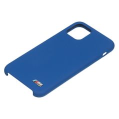 Чехол (клип-кейс) BMW Silicon case, для Apple iPhone 11 Pro, синий [bmhcn58msilna] (1187051)