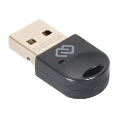 Адаптер USB Digma D-BT400A Bluetooth 4.0+EDR class 1.5 20м черный (1431076)